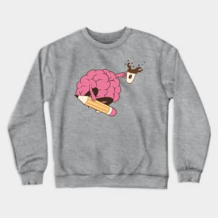 Morning Brain Crewneck Sweatshirt